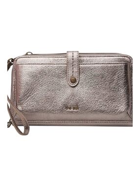 The Sak Iris 3 in 1 Metallic‎ Wallet Wristler Crossbody Bag